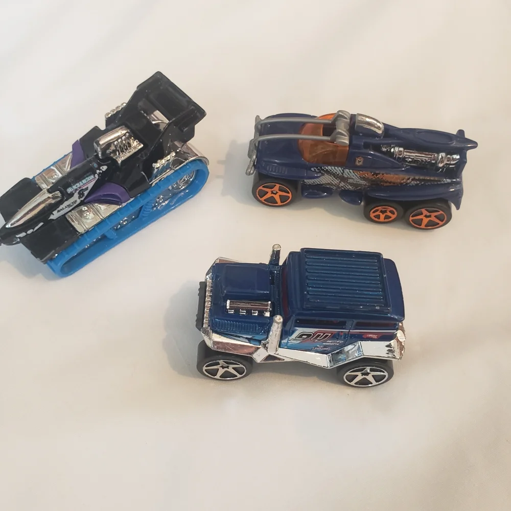 Vtg (15) Hotwheel Vehicles -80's thru early 2000's